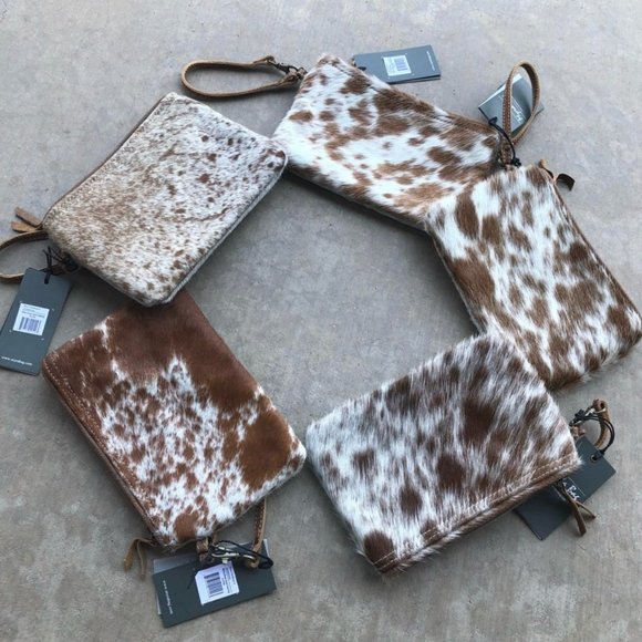 NWT Myra Bag Cowhide Wristlet - Picture 2 of 5